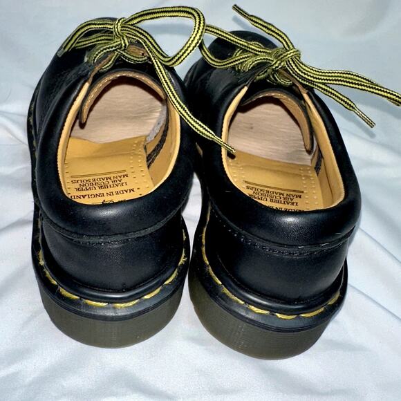 Dr. Martens The Original AirWair Kids Size 1 Black Leather Air Cushioned 9496 - Picture 3 of 7
